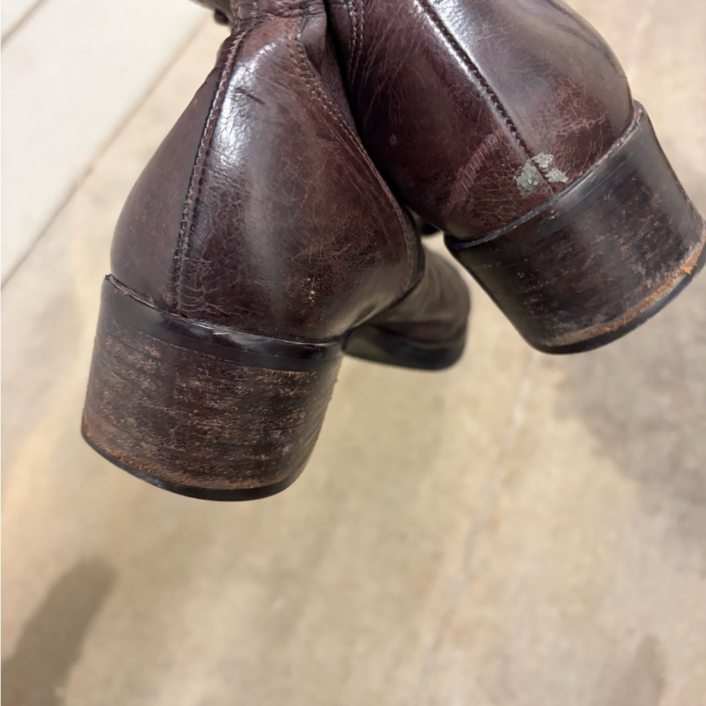 Rockport Brown Lace-Up Knee-High Boots - Picture 3 of 6